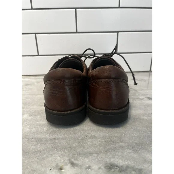 Birkenstock Footprints Shoes Mens 11.5 Brown Leather Oxford Lace Up Portugal